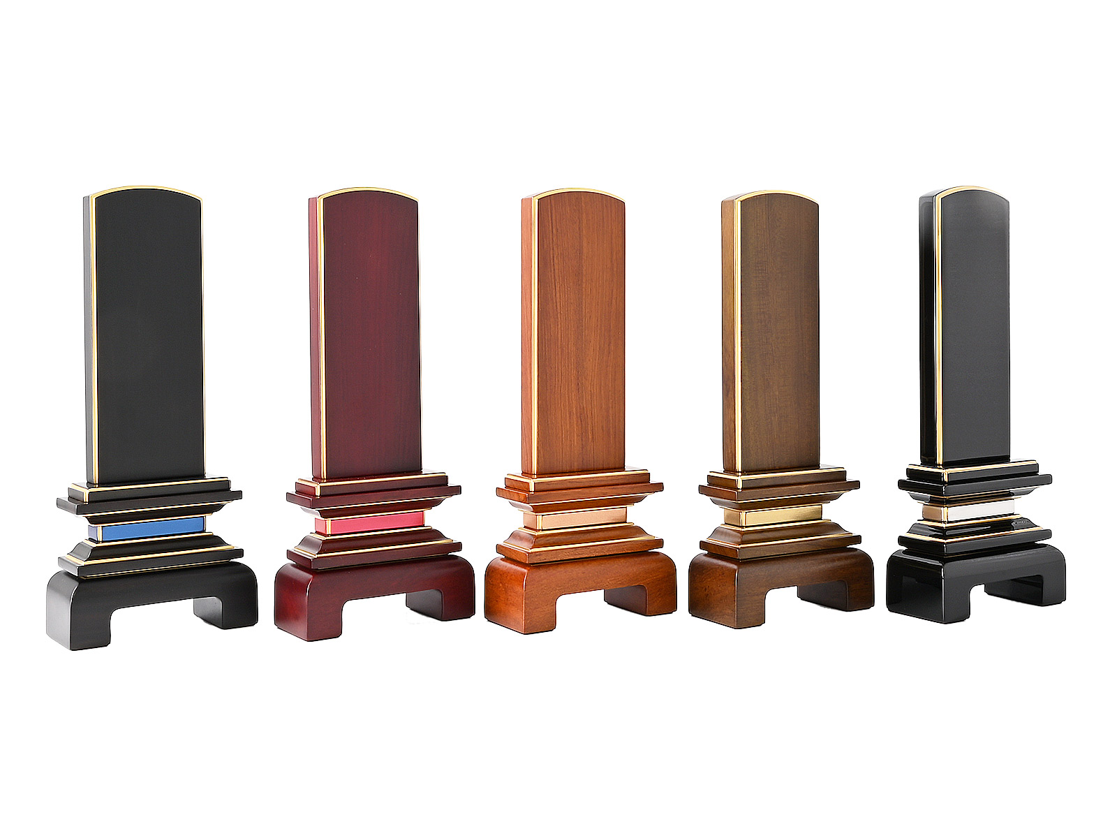 位牌 天音 【3.5～4.5寸 黒檀/ローズ/ブラウン/ダークグリーン/黒塗】