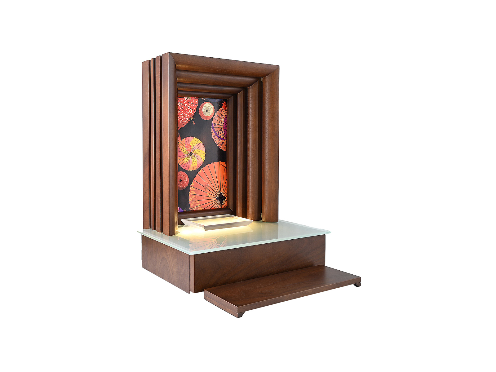 手元供養ステージ Soraの家／ふう ウォルナット